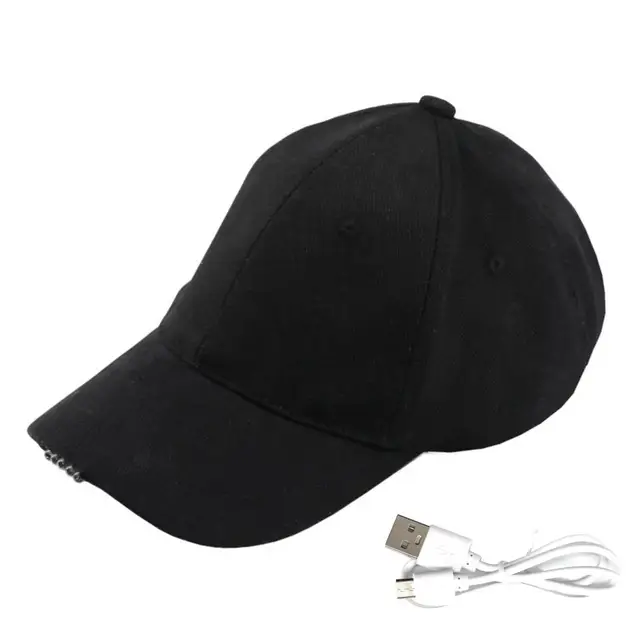 Stylish Fishing Hat with Chargable LED 