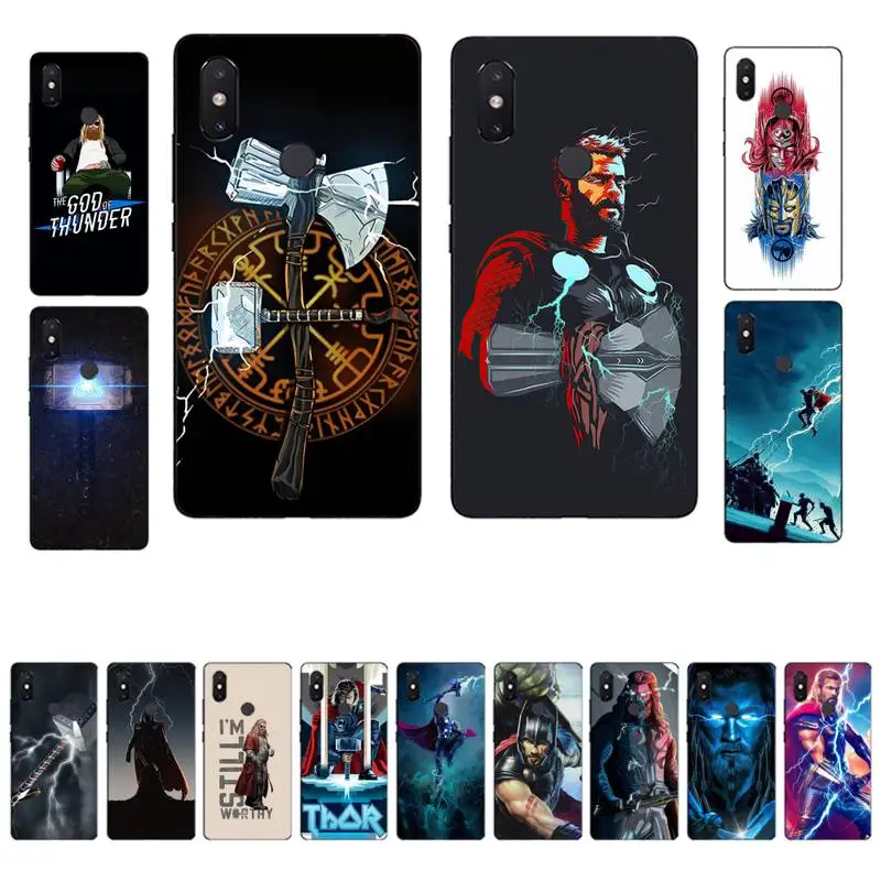 

Disney Thor Phone Case for Xiaomi mi 8 9 10 lite pro 9SE 5 6 X max 2 3 mix2s F1