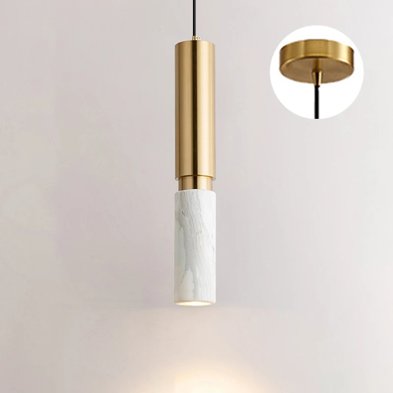 

Подвесной светильник BANMENG из железа и мрамора