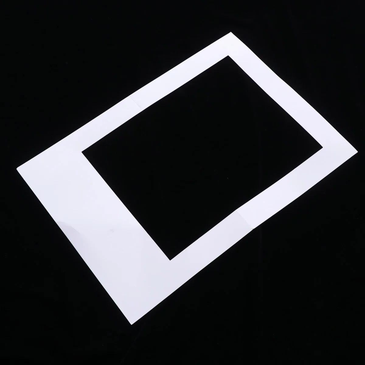 

1 pc Paper Picture Frame DIY Blank Cutouts Cretive Photo Booth Props for Graduation Wedding