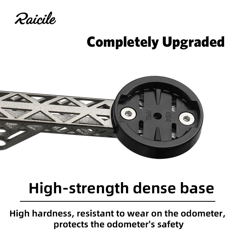 Фото Велосипедный аксессуар Raicile Road Bike Big Stone второго поколения: 3D-печатный кронштейн для секундомера из титанового сплава TC4 с интегрированной рукояткой. №4