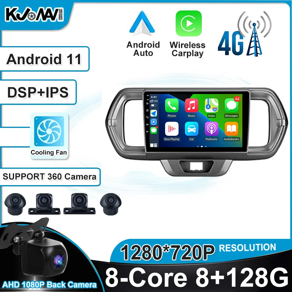 

Carplay Android 12 Car Radio Multimedia Stereo Player WiFi GPS Navigation For Toyota Passo III 3 2016 - 2021
