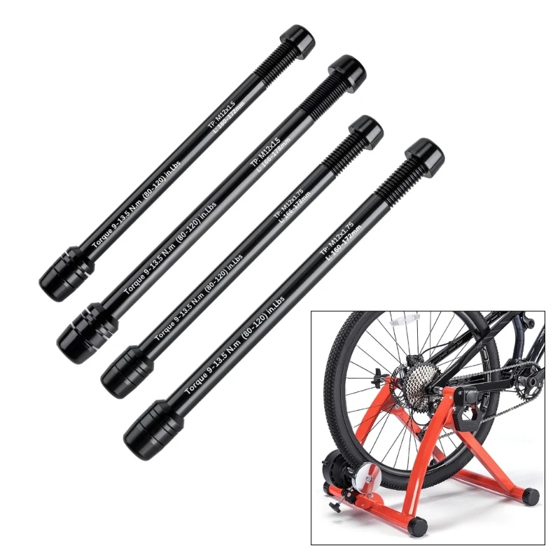 

Thru Quick Release Road Bike Hubs Tube Shaft-Skewers-M12 P1.75/P1.5 Replacement Bicycle-Parts Accessories