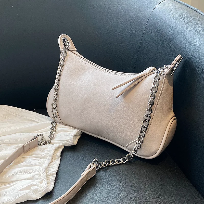 

2022 New Women's Lychee Pattern Chain Shoulder Bag Fashion Women's Bag High-quality Net Red Messenger Bag Small Square Bag Women