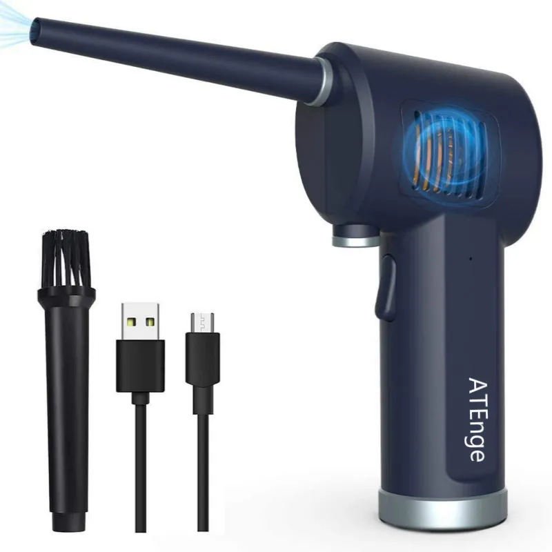 atenge cordless air duster cordless for computer cleaning replacement for compressed air cans rechargeable air blower cleaner free global shipping