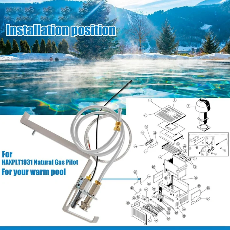 Запчасти для нагревателя бассейна Hayward серии H Ed1 haxpltгазовые