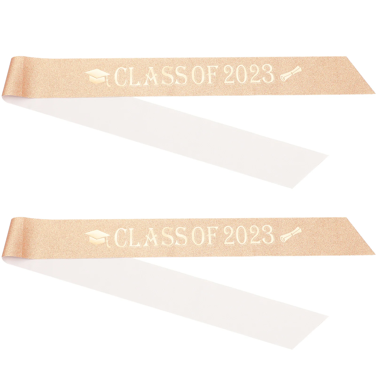 

2pcs Graduation Ceremony Sashes Class of 2023 Graduation Sashes Photography Props