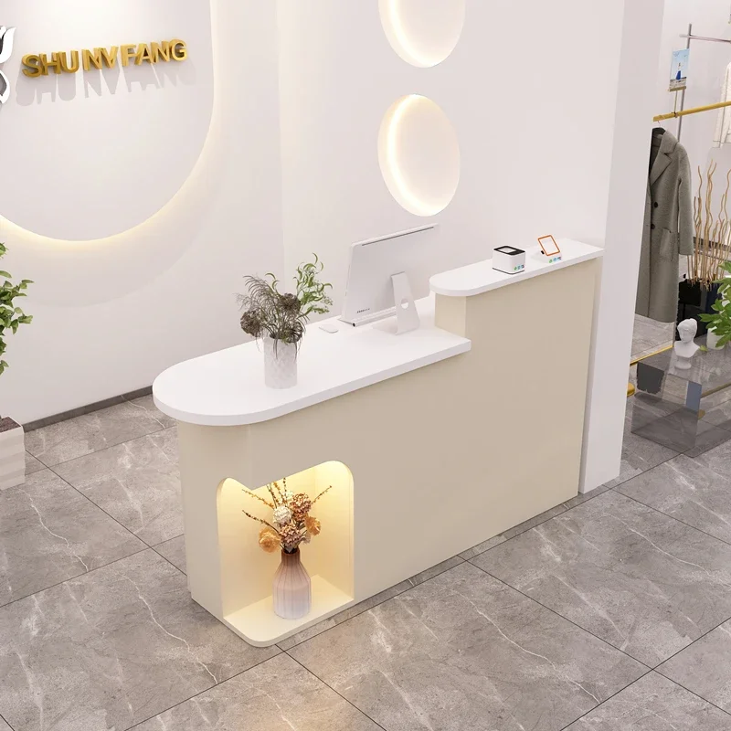 Дизайнерский стиль стойка регистрации стильный дисплей бар оформление заказа