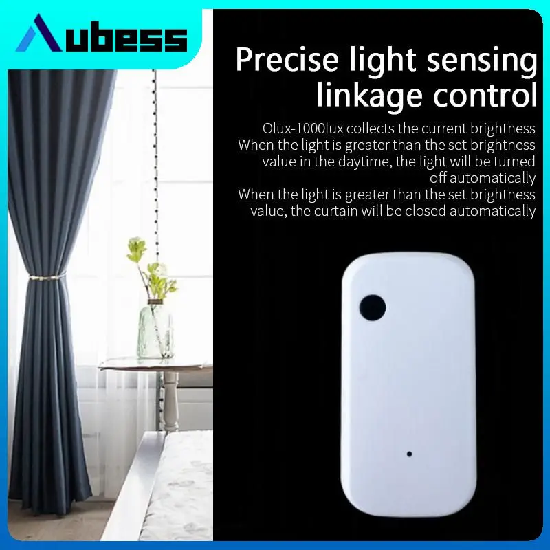 

Zigbee Hub Is Required Wifi Brightness Sensor Zigbee Smart Light Sensor Smart Home Illuminance Sensor Tuya