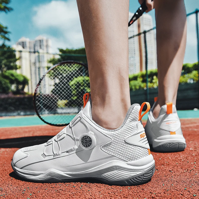 Mens Professional Badminton Shoes Couple Breathable Anti-Slippery Sport Shoes for Women Sneakers Breathable