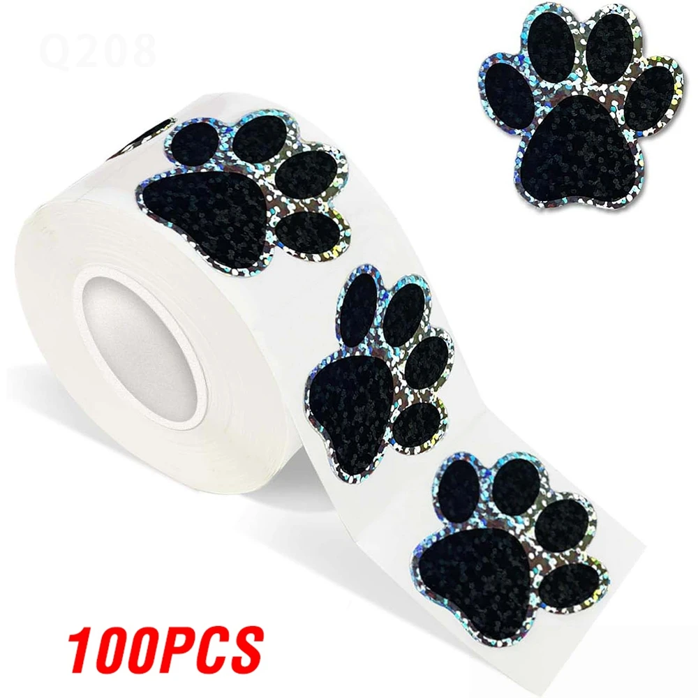 

Лазерные наклейки "Лапы"