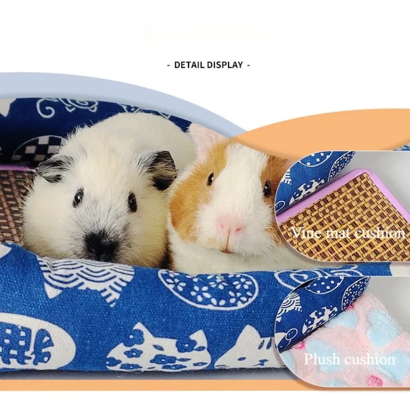 Летний коврик для кошачьего туалета Крутое гнездо кошек подстилка из ротанга