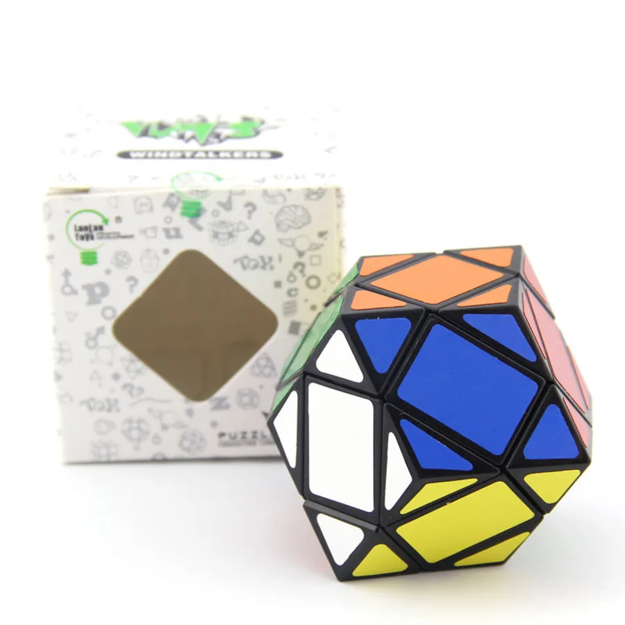 Lanlan Diamond Face 3x3x3 Magic Cube Black Alien 12-сторонняя детская игрушка Magic Cube Детские игрушки-головоломки Cubo Magico (art.: 3920cf46aa3bb) - 3920cf46aa3bb