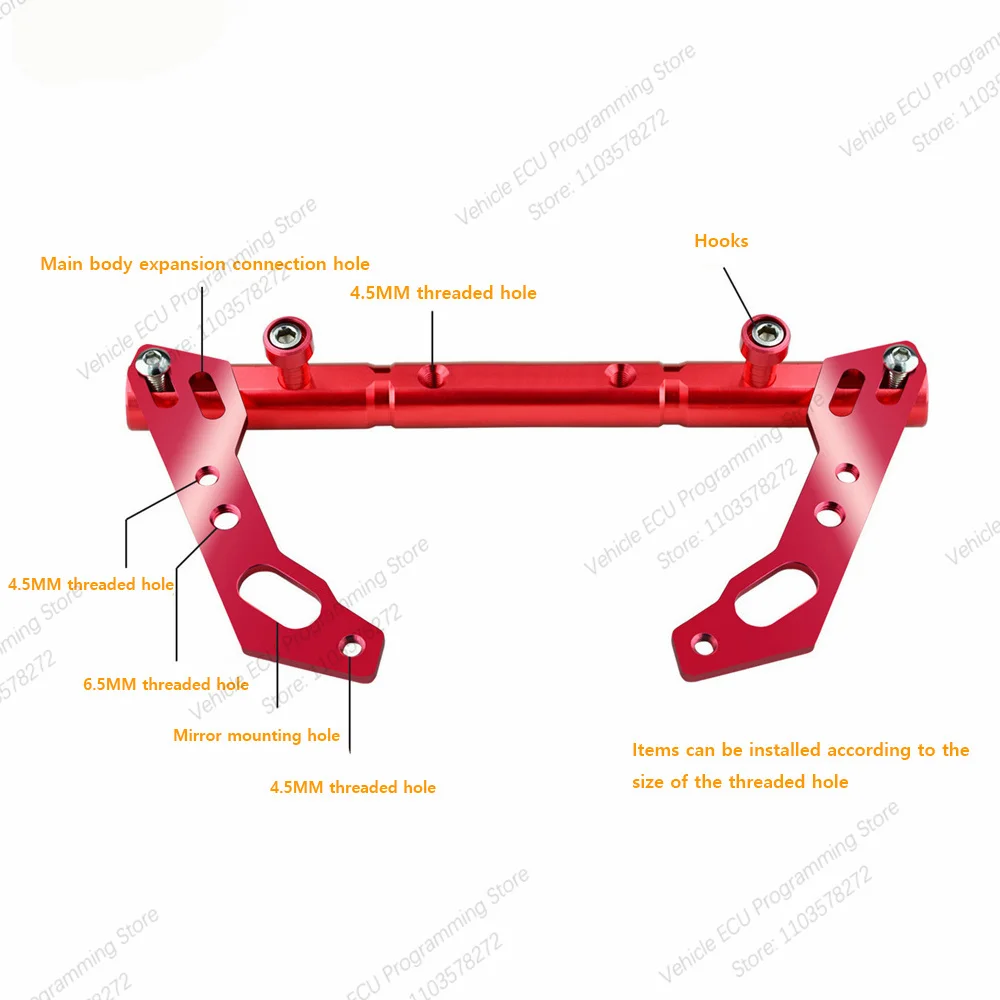 4-оптовые заказы регулируемые поперечины для мотоцикла балансир усиления