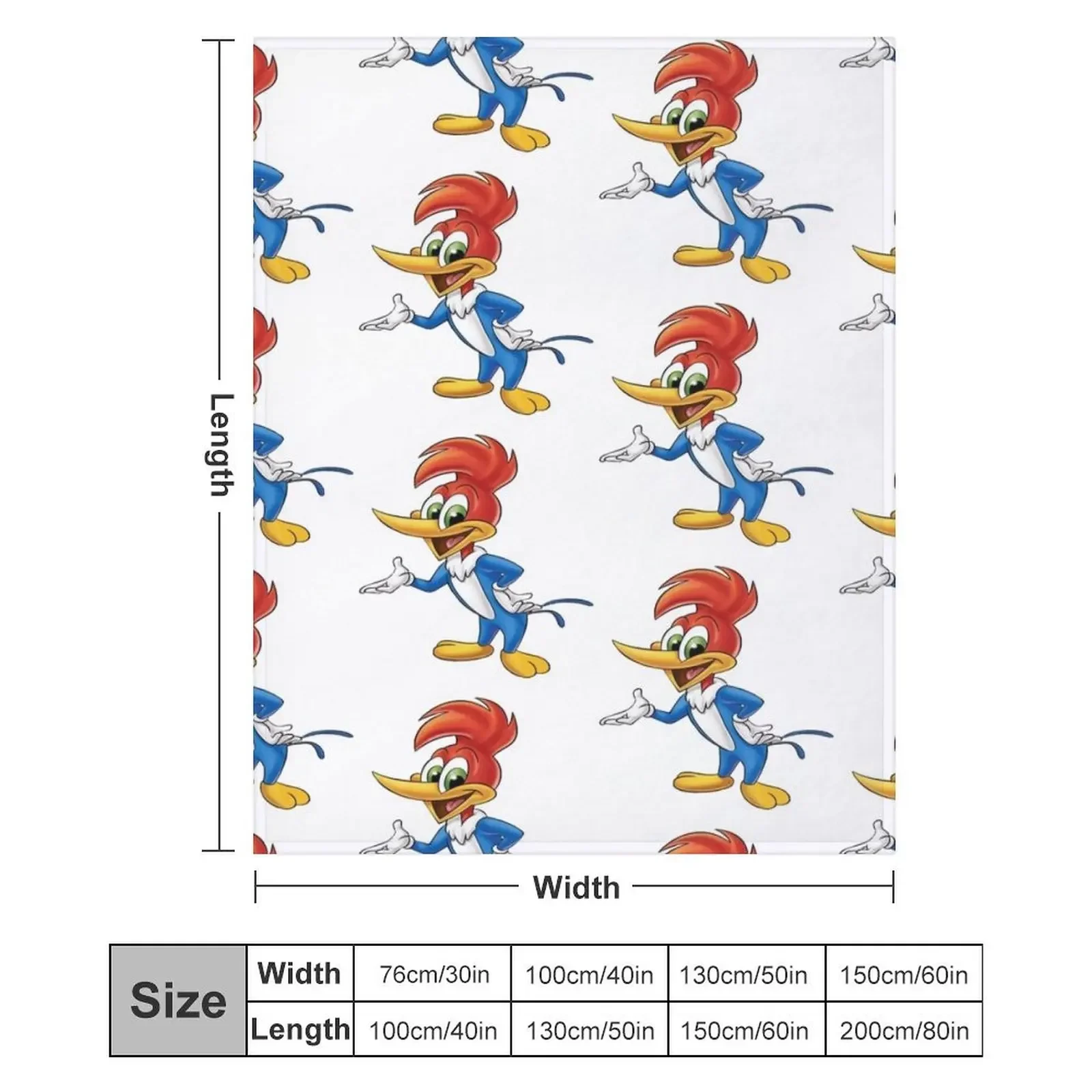 Одеяло Woody Woodpecker Детские фланелевые одеяла