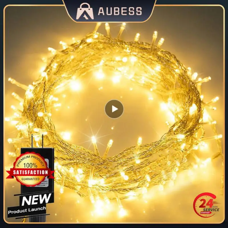 

Garland Fairy Light Party Wedding Decoration Room Decor Fairy Lights Led String Lights New Year's Garland Curtain Lamp 8 Modes