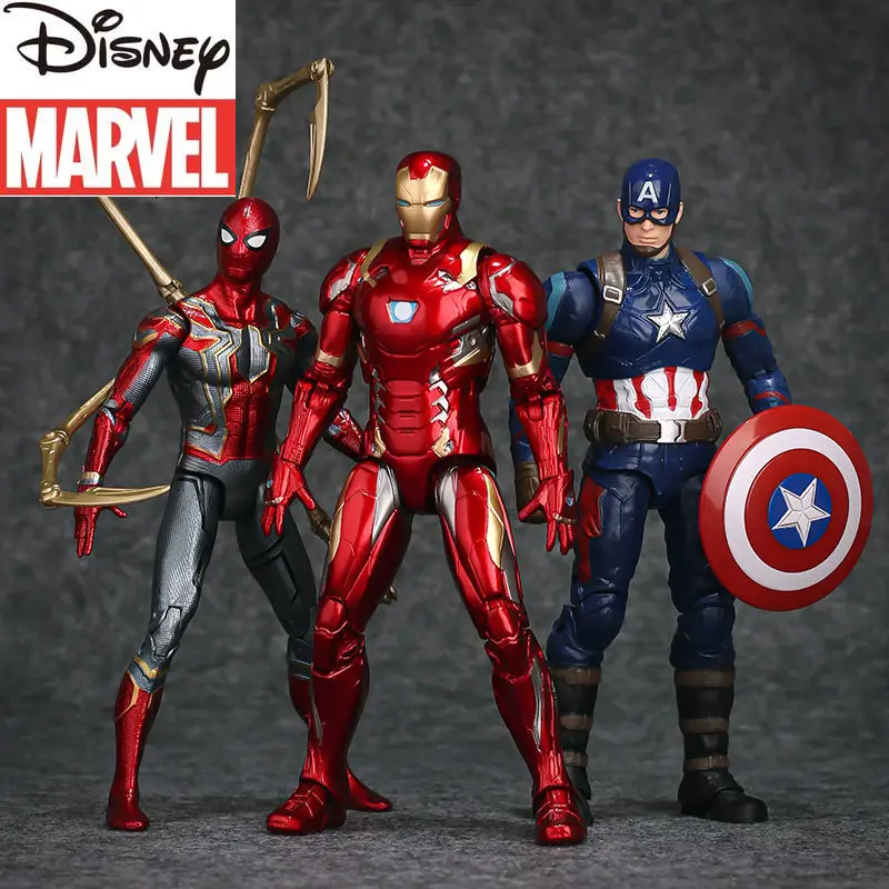 Man Children's Toy Gift Box Movable Doll Iron Man Mark Avengers Tony Stark Legend Toy Doll Model