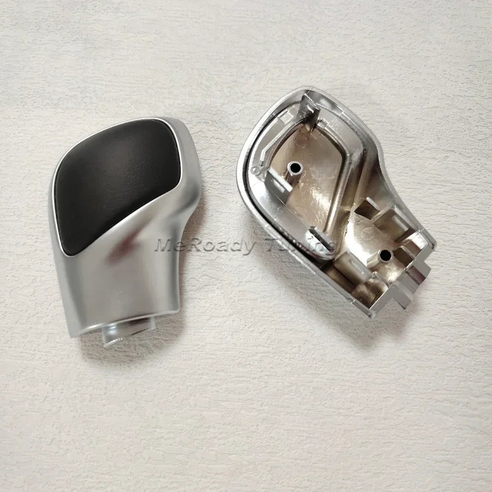 Хромированная серебряная ручка переключения передач боковая крышка рычаг для VW