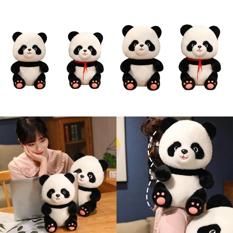 

Multi-type Can Choose Panda Plush for Kid Appease Cartoon Stuffed Toy DropShipping