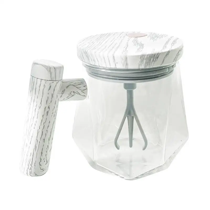 Automatic Self-Stirring Mug 400ml Glass Coffee Milk Mixing C