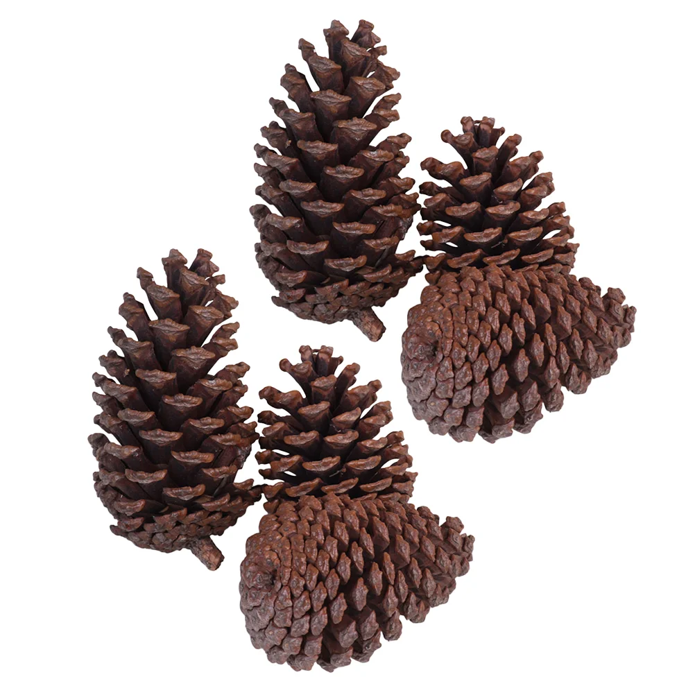 

Christmas Pinecones Pine Cones Crafts Ornaments Natural Real Preserved Decorating Large Pinecone Tree Mistletoe