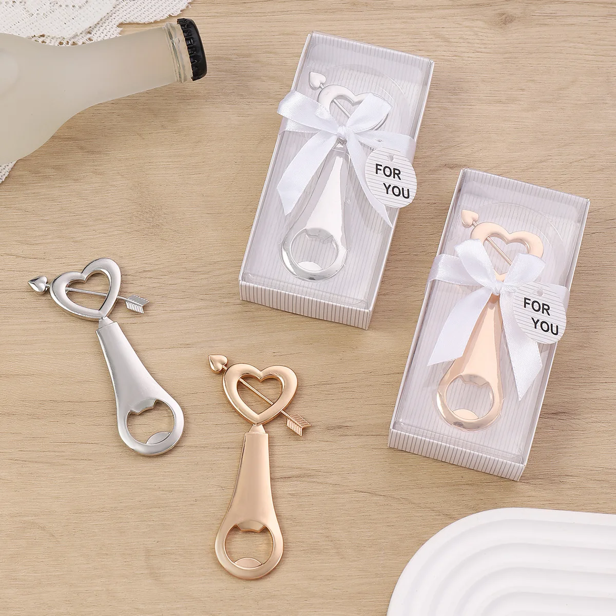 (30 шт./партия) искусственные сувениры в виде бутылки со стрелками Купидона для