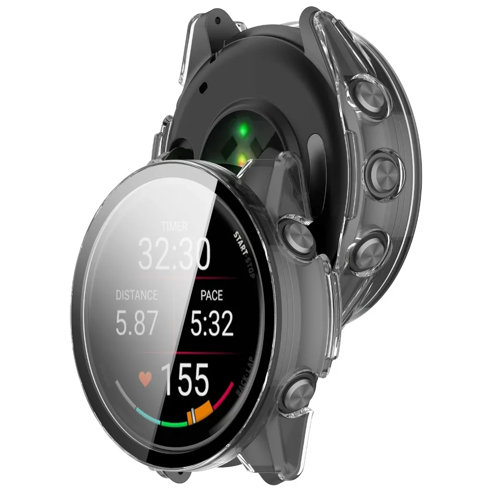 Чехол для ПК + защитное стекло из закаленного стекла для Garmin Forerunner 17070970570965265165, защитный корпус для Garmin Venu 4 4541 ммActive 65 (art.: 3920db71279cd) - 3920db71279cd