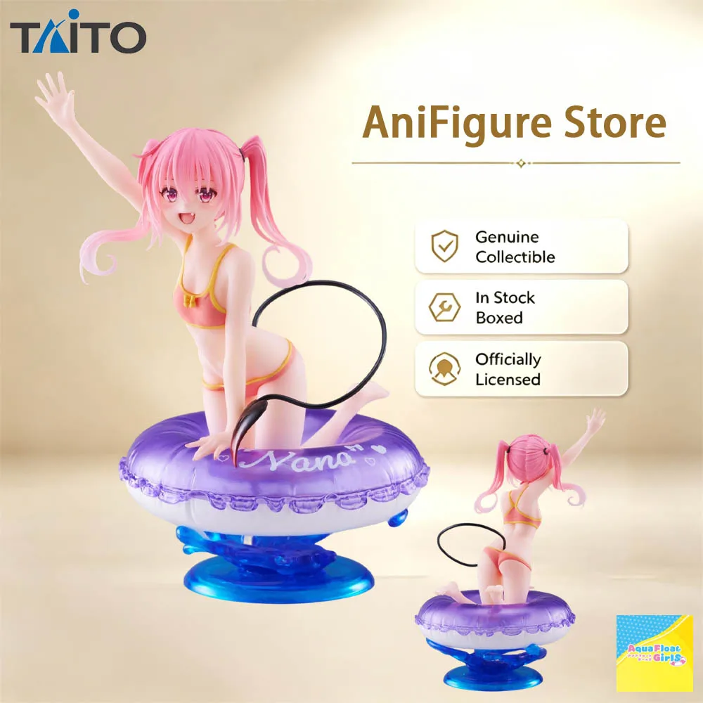 Фото Оригинальная фигурка TAITO Aqua Float Girls To LOVE Ru Darkness Nana Astar Deviluke, модель аниме, коллекционная игрушка, в наличии. №1