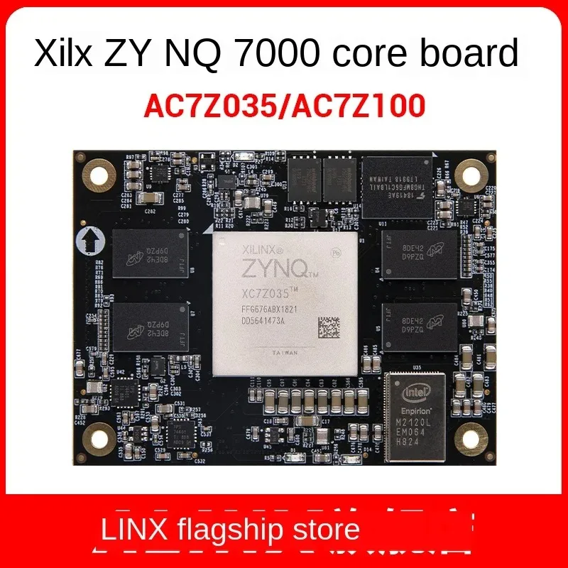 Основная плата разработки Xc7z035 Xc7z100 Industrial Alinx Black and Golden Ac7z035 Ac7z100