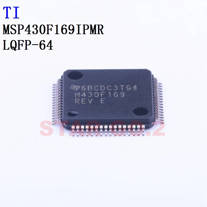 

2PCSx MSP430F169IPMR LQFP-64 TI Microcontroller