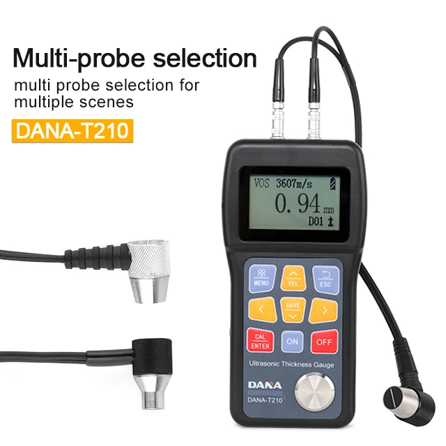 Профессиональный Ультразвуковой толщиномер умный ручной карманный детектор