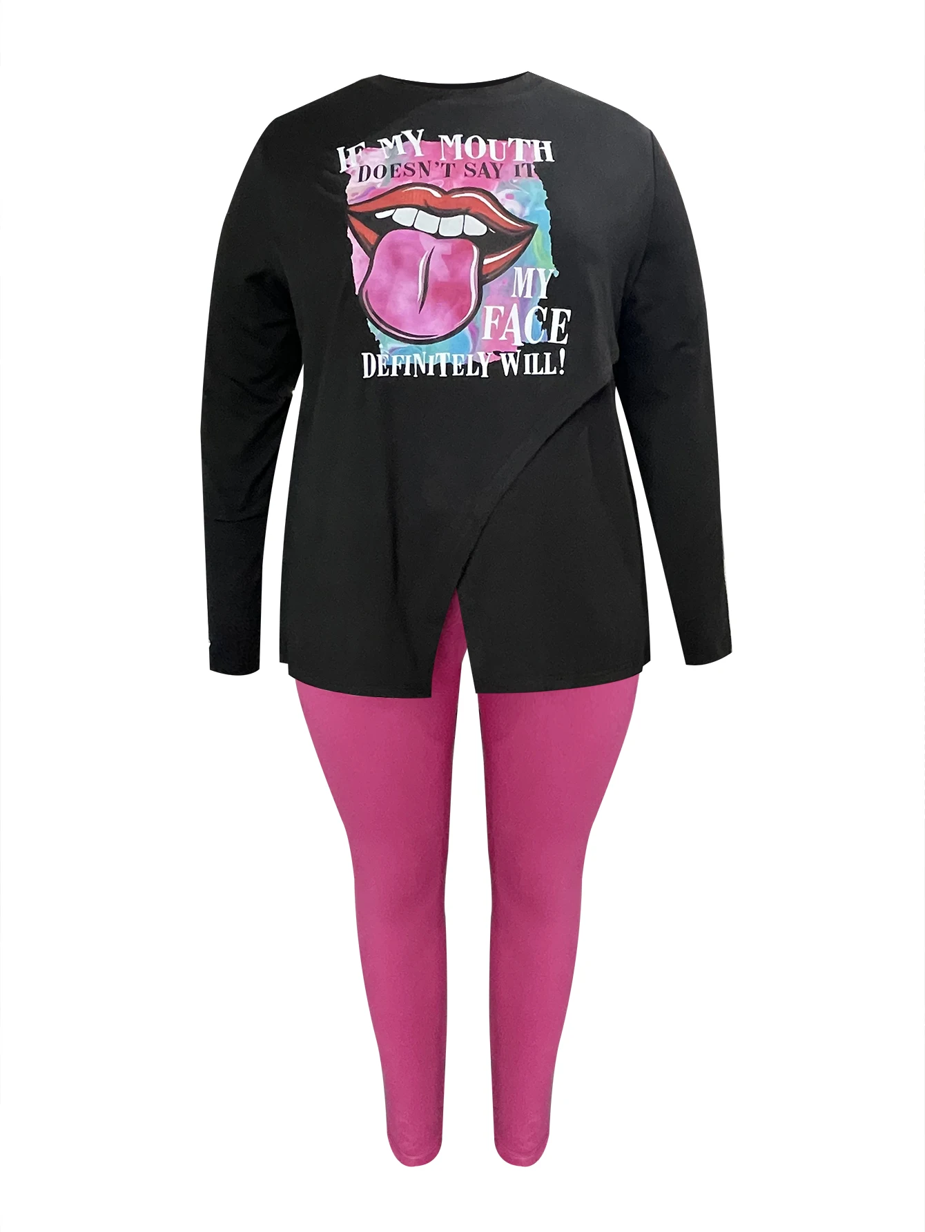 Комплект из двух предметов с длинным рукавом и брюками