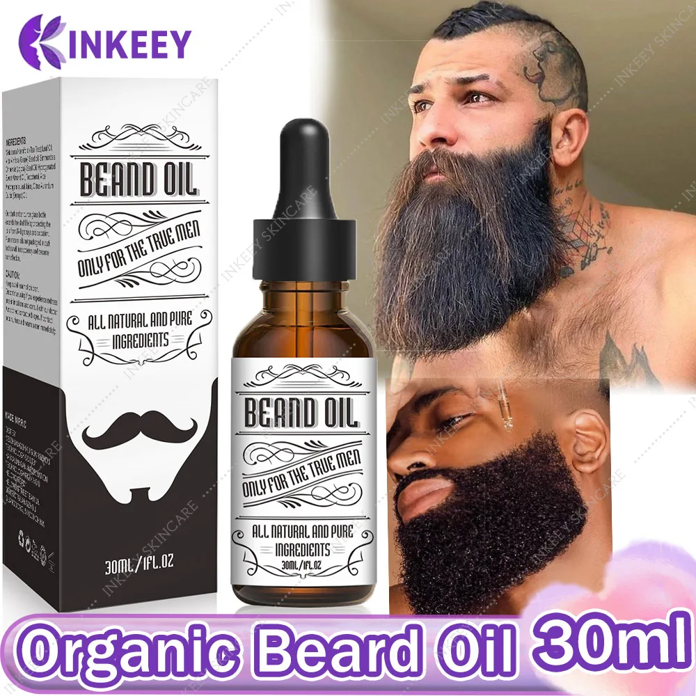 

Beard Oil Conditioner Beard Growth Oil for Men Mustaches Growth Stronger Thicker Softener Fast Nourishing Beard Hair Growth Oil