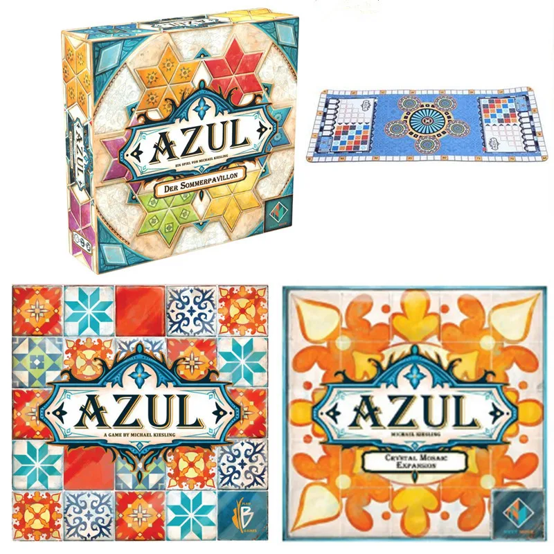 

Azul Master of Colored Brick The Story of Tiles Board Game Multiplayer Family Gathering Game Card Classic Collector Card Toy