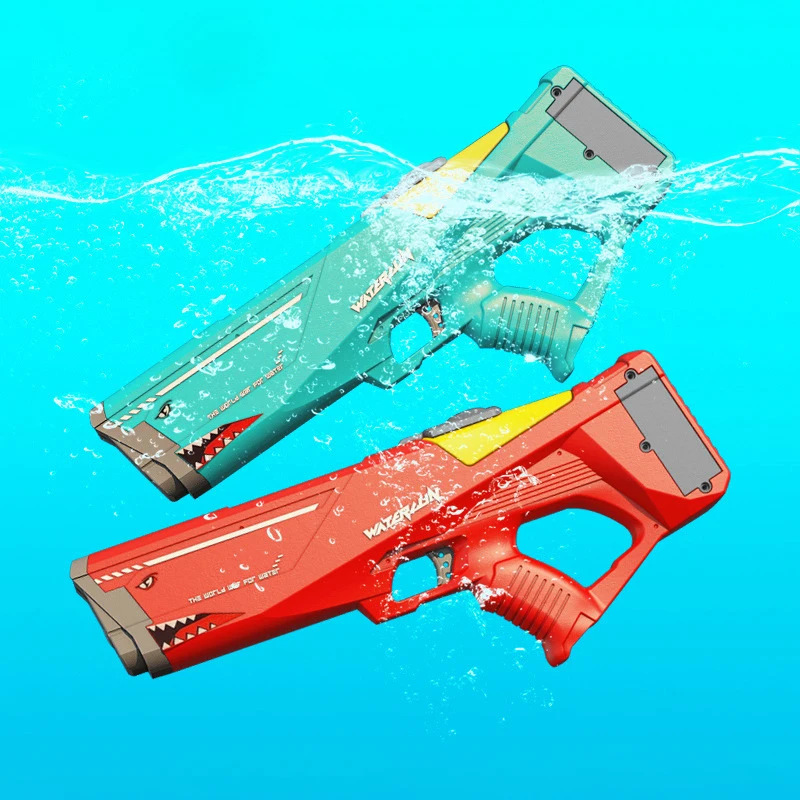 

Children's Electric Water Gun Continuous Firing Automatic Water Absorption Summer Beach Pool Play The Water Toy Guns For Adults