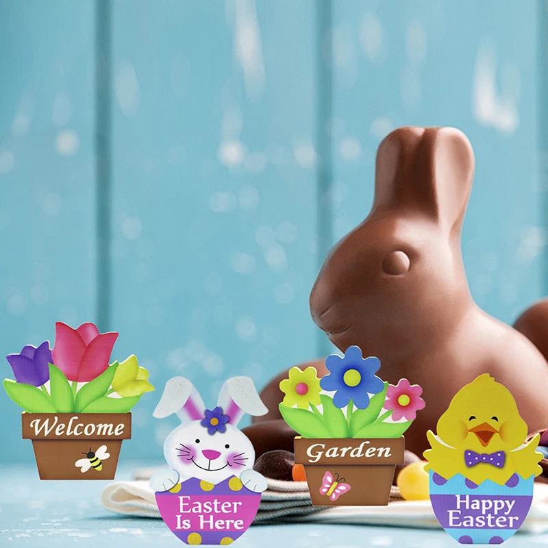 Пасхальный весенний семейный Декор для дома кролик яйца вечерние НКИ поделки