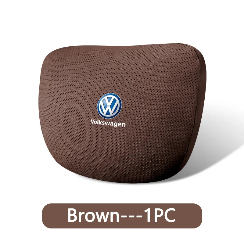 

Автомобильный подголовник, поддержка шеи, сиденье, поясничная подушка, мягкая подушка для шеи для VW GTI Polo Golf Passat Tiguan Arteon Touareg Taigo Caddy