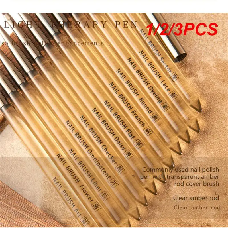 

1/2/3 шт., Профессиональные кисти для дизайна ногтей