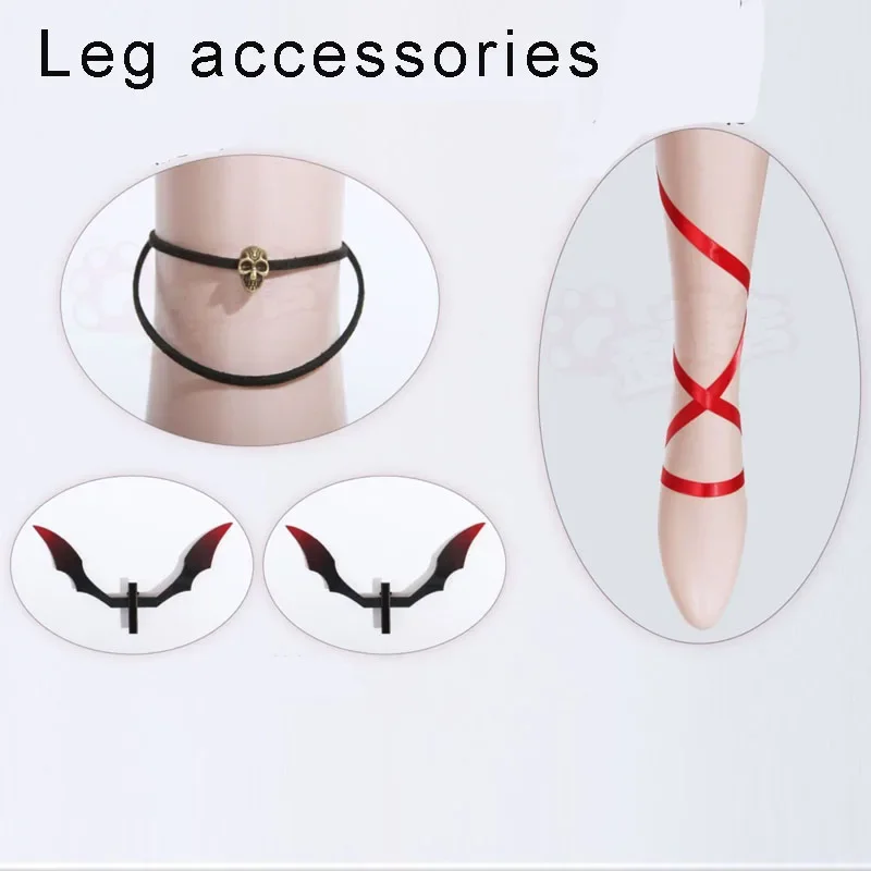 Женский кожаный костюм для косплея из аниме коготь Лейн