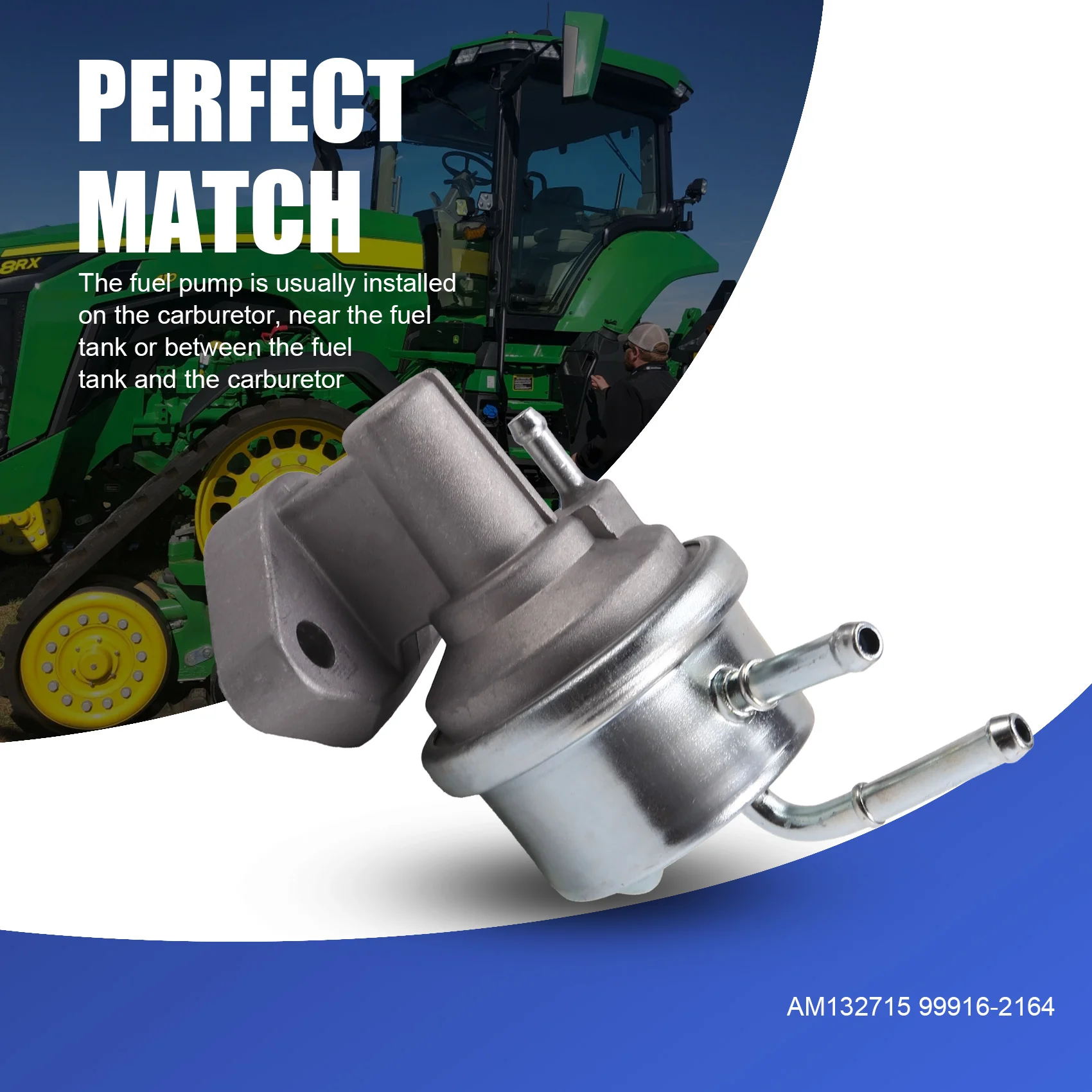 Топливный насос Пилотный AM 132715 99916-2164 для 2243 LX176 LX178 LX188 LX279 LX289 F725 GX345