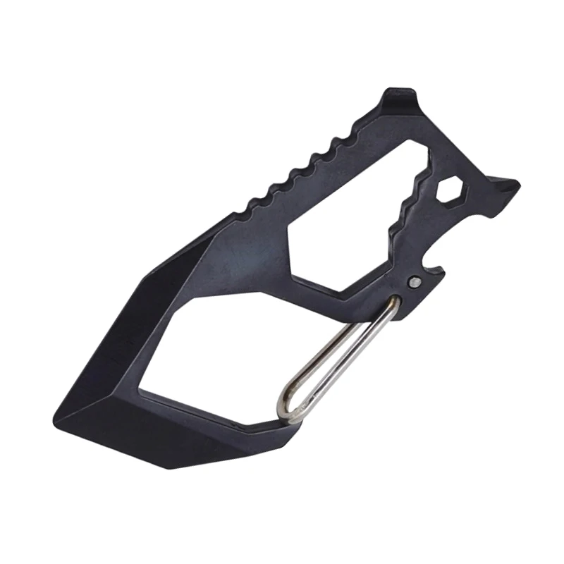 Многофункциональный портативный брелок подвесной нож открывашка для бутылок