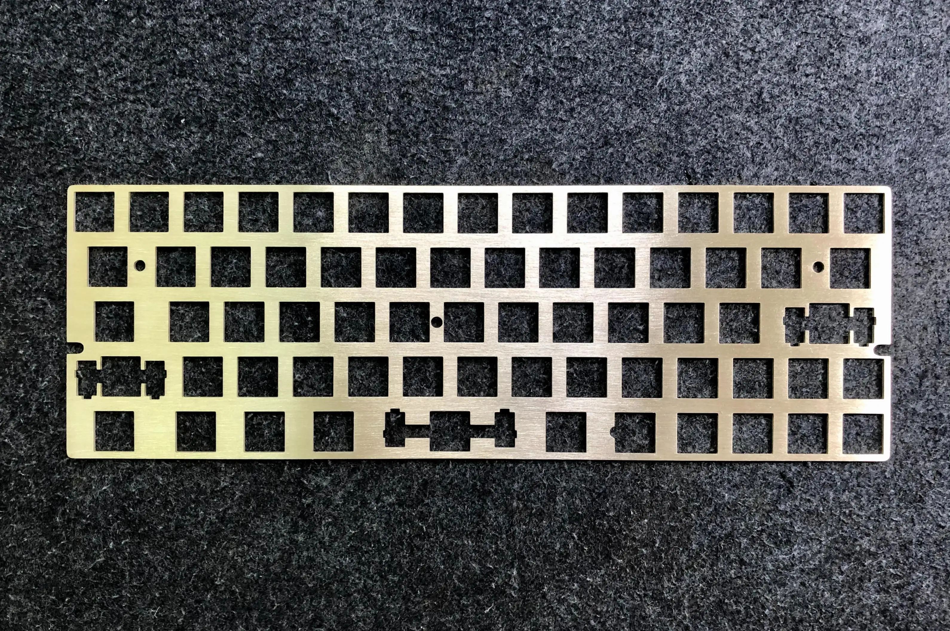 Keebox Minila Layout Keyboard Positioning Plate For Gh60 Case Fr4 Plate Brass Positioning Plate