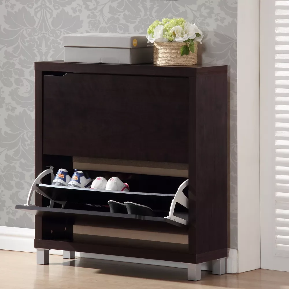 

Modern Shoe Cabinet - Baxton Studio furniture