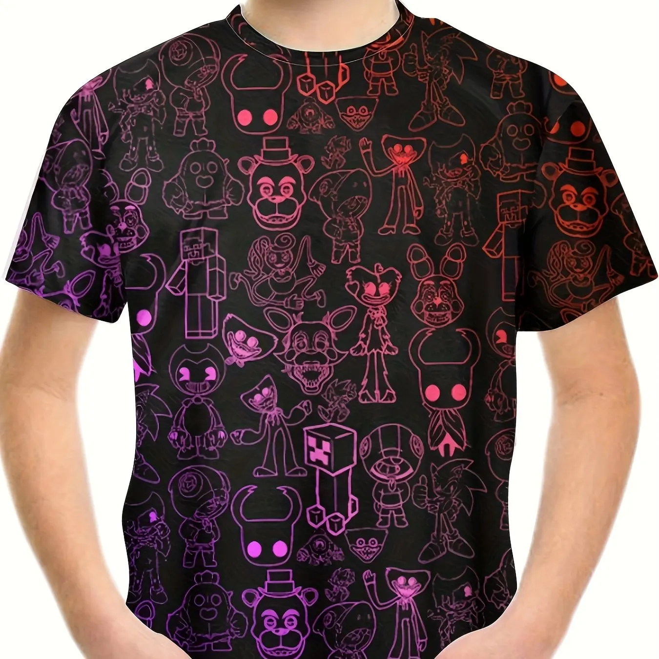 Детская одежда футболка для мальчиков с коротким рукавом креативный мультяшный