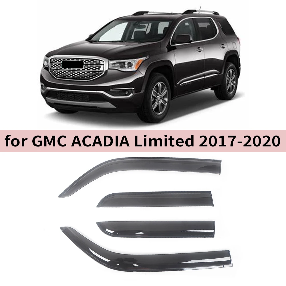 

Оконный козырек для GMC ACADIA Limited 2017 2018 2019 2020 2021 2022 2023 2024, ветрозащитные дефлекторы, защита от дождя, дверной козырек, вентиляционные шторы