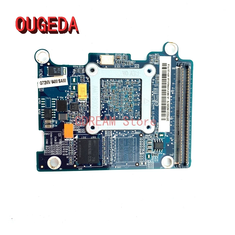 Видеокарта OUGEDA K000049880 K000049660 LS-3661P G72mv GO7300 VGA для ноутбука Toshiba A200 A205 A215 |