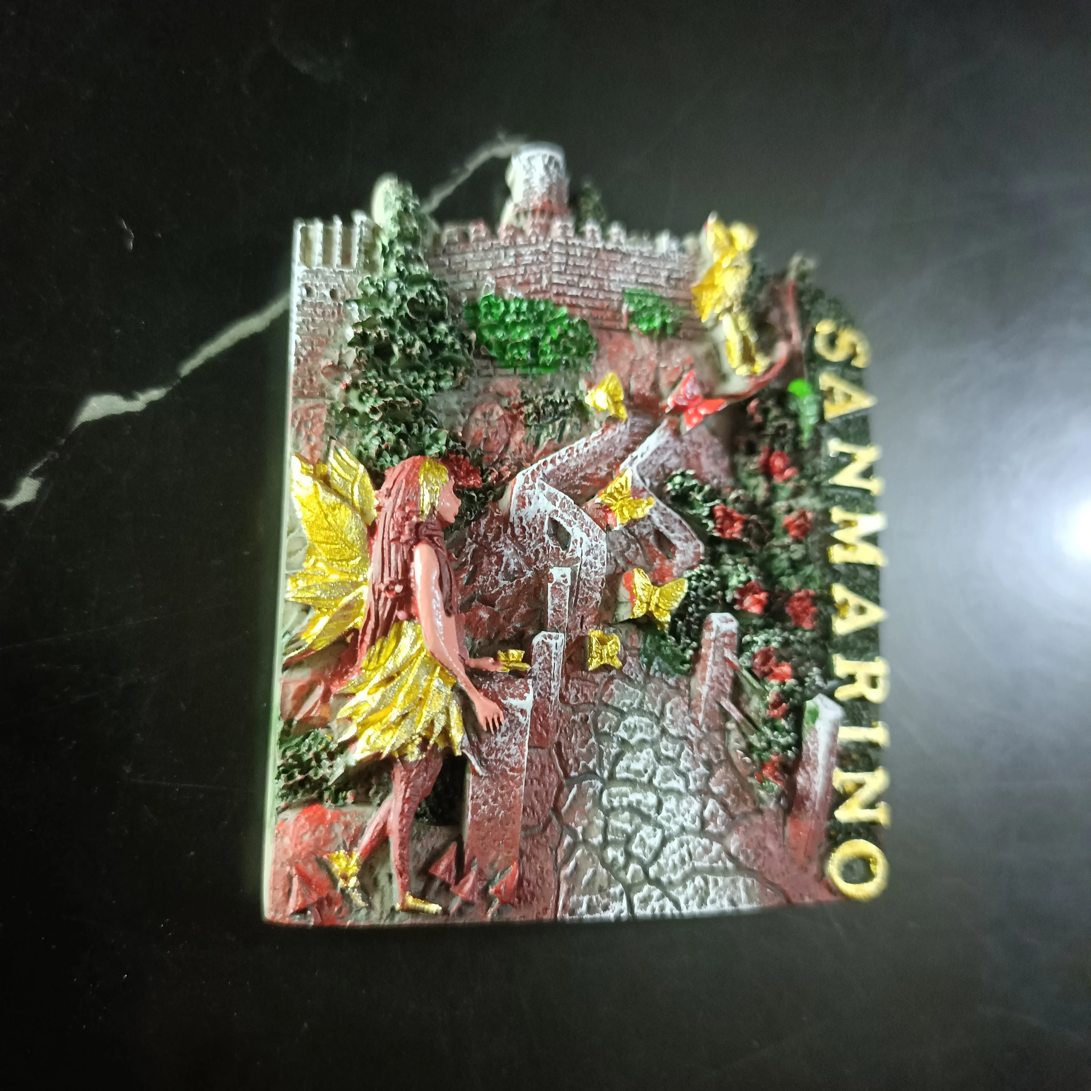 Магнит СанМарино для холодильника креативный путешествий памятные ремесла 3D