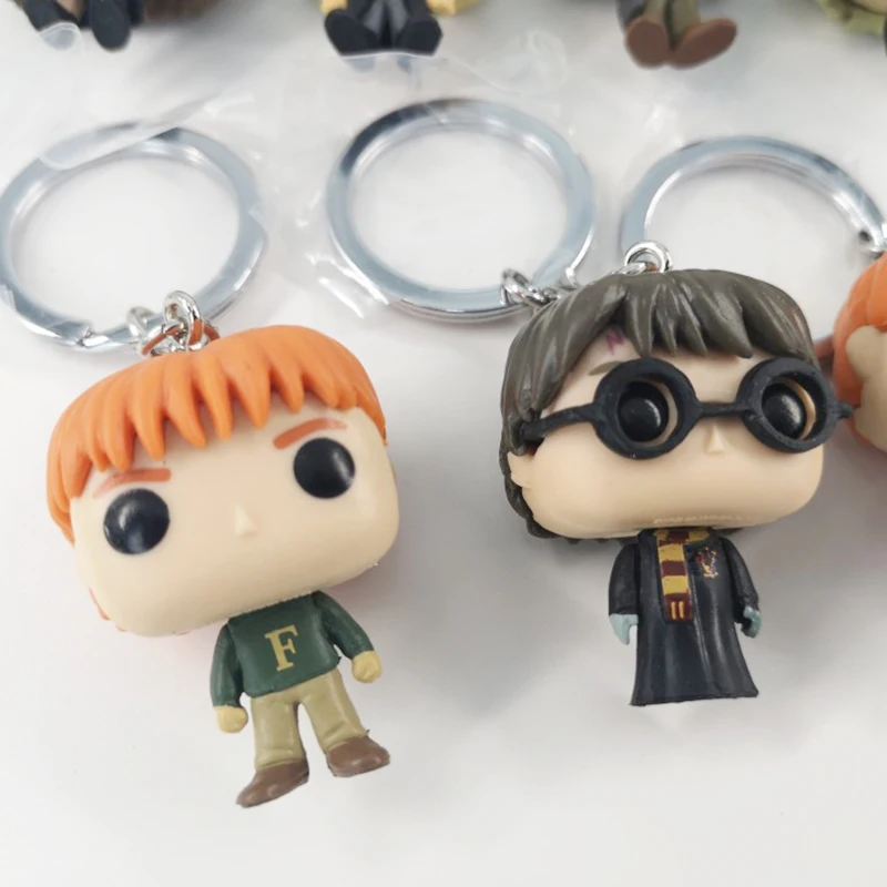 Funko POP брелок игрушка Harried Гермиона Поттеры серия Ginny Ron Hedwig Snape Fawkes Dementor Luna