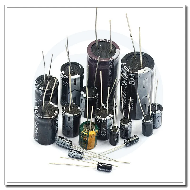 Фото 2200UF10V 10V2200UF 2200MFD 10 Вольт 10*16 мм Радиальные алюминиевые электролитические конденсаторы №2