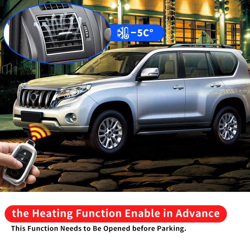 Стартер с Дистанционным Ключом для Toyota Land Cruiser Prado 150 2010-2024 2023 модернизированные